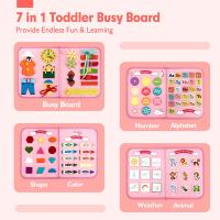 Libro De Actividades Montessori Para Bebés Juguetes Educativos Portátiles Fomentan Los Habilidades De Mano-Eje Para Niños De 3-6 Años - details 26