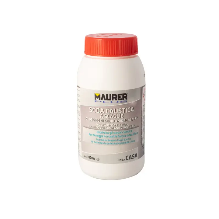 Sosa Caustica Escamas/Perlas Granuladas 98/99% 1kg - Marca PAPILLON - 1
