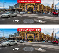 Cámara De Seguridad Exterior 4K 8MP Dual Lens WIFI Solar Con Zoom Optico De 10X Audio Bidireccional Visión Nocturna Color Batería Integrada - details 5