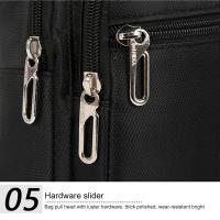Bolsa de mensajero de un hombre Bolsa de pecho Unisex Lienzo Ocio - details 16