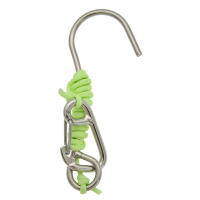 Gancho De Drift De Reefs En Acero Inoxidable 316 Con Correa De Cordón Tejido Para Escuba Diving Accesorio Para Piscina Al Aire Libre - details 0