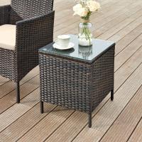 Conjunto de Muebles de Jardín en Ratán - Incluye 2 Sillones y 1 Mesa para Patio y Terraza - details 4