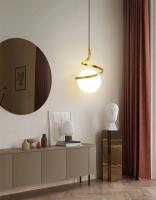 Lámpara Colgante Nórdica LED Para Dormitorio Y Sala De Estar Iluminación Interior Decorativa Para Mesa De Comedor Y Hogar - details 17