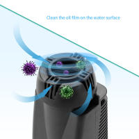 Filtro De Membrana USB Para Acuario Elimina Aceite Y Impurezas De Agua En Tanque De Peces Con Oxigenador Integrado - details 1