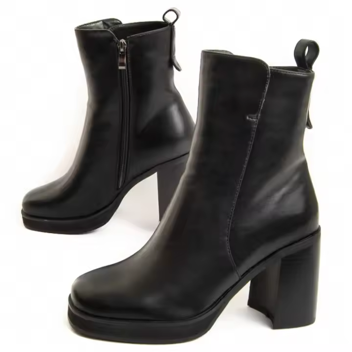Botín De Piel Para Mujer.  Montevita  Gaia  96630 - 1