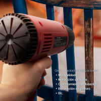 The Secret Home Pistola de Aire Caliente de 1500 W - 4 Boquillas - Alta Temperatura - details 6