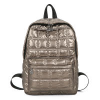 Mochila De Invierno Yogodlns Espacio Algodón Para Mujer Gran Capacidad Escuela Bolsa Viaje Nylon Impermeable Rucksack Estudiante Pack Femenino - details 28