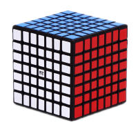 Cubo Mágico Qiyi Con Pegatinas Negras Juguete Educativo Para Niños Y Niñas De 3 a 12 Años Puzzle De 2x2 3x3 4x4 5x5 6x6 - details 10