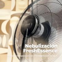 Ventilador de pie Nebulizador EVVO con agua,VN900, 90W, 3 velocidades, mando a distancia, antimosquitos, dispensador aromas - details 1