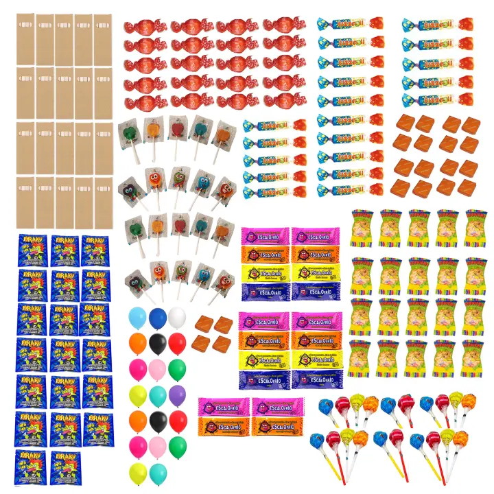 ADRI. Pack 200 Chuches para cumpleaños infantiles, Chuches Relleno de Piñata, Golosinas y Caramelos - Para Relleno Bolsas de Cumpleaños, Fiestas, Navidad, Halloween. Sin alérgenos (200 CHUCHES) - 1