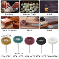 Set De 50/58PCS De Cepillo De Abrasivo Para Broca Mini Con Fibra De Nylon Y Rosca De 1/8 Pulgada Para Herramienta Rotativa Dremel Accesorios De Pulido Y Polvo - details 0