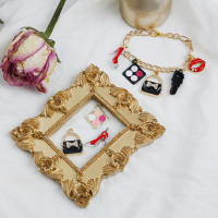 Alrededor De 10 Piezas De Llaveros De Aleación Pequeñas Mezcladas Para DIY Pulseras Collares Y Pendentivos De Ropa Joyería Irregular Fashion - details 6