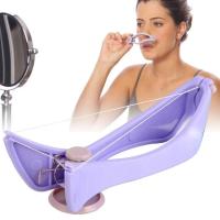 Agente Para Pérdida De Pelo Facial Portátil YS00138 Hilo Facial Para Belleza Manual Arraigador De Cabello Azul - details 2