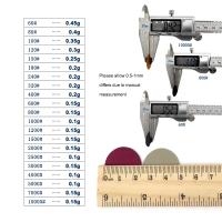 Discos De Arena De 1 Pulgada Con 101 Piezas Lijadora De Bucle Y Líquido Para Lijado Seco Y Húmedo Assorted 60-10000 Grados Con Bloque De Lijado Manual Para Pulido - details 1