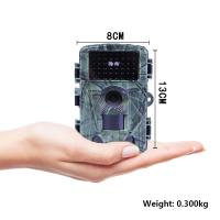 Cámara de rastreo para caza impermeable al aire libre, trampa para fotos, visión nocturna infrarroja activada por movimiento, Wi-Fi, cámara 4K de 60MP 1600 en algún lugar - details 4