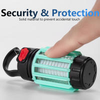Lámpara Asesina De Mosquitos De Luz Azul Impermeable Para Exteriores Con Repelente Eléctrico Luz Atrayente Para Insectos Instalación Auto-Contenida Dimmer Recargable ABS 5W 5V - details 19