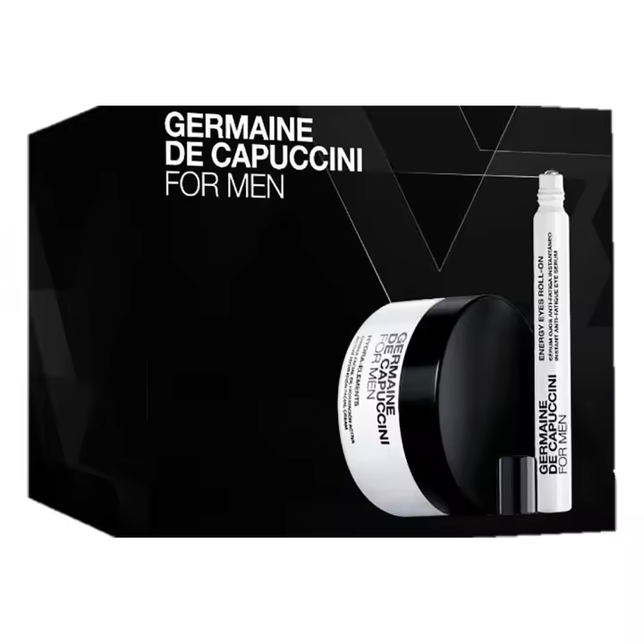 Germaine de Capuccini Pack for men 680954 Hydra-Elements crema + Energy Eye Roll-On - 1