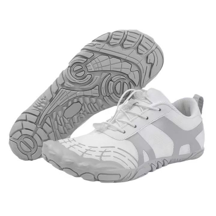 Nuevos zapatos de senderismo de cinco dedos para exteriores, zapatos de escalada todoterreno gruesos para hombres, zapatos de senderismo transpirables, zapatos para vadear arroyos - 1