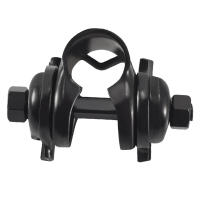 Adaptador De Sillín De Bicicleta De Alta Calidad Para Exterior Clip Fijo Post De Sillín De Acero Carbono Negro Concaavo-convexo - details 1