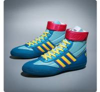 Zapatos De Lucha Profesional Para Hombres Y Mujeres Transpirables Antideslizantes Confortables Zapatos De Boxeo Adultos Artesanos Sin Capa De Metal - details 4