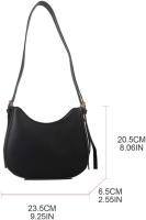 Bolsos de hombre de cuero de la PU para las mujeres Fashion Mujer bolsos casual señoras Cruz Cuerpo Bolsa vintage Mensajero Bolsas Mujer - details 1