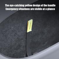 2pcs Cuerda De Emergencia Para Puerta Trasera De Seguridad Para Tesla Model3/Y Botón De Puller Mecánico Manija Accesorios De Coche - details 9