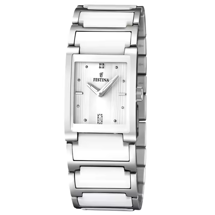 Reloj de Mujer Festina F16536/1 con Esfera Plateada - Reloj de Señora - Reloj de Cuarzo - 1