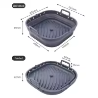 Molde de Silicona para Freidora de Aire 5.5L y 6L Accesorios para Airfryer Compatibles con COSORI - details 1