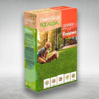 Semillas de Césped Muy Resistente - Caja de 1 KG - Césped muy resistente a pisadas y bajo mantenimiento - Ideal para Jardines y zonas de piscina.  Las semillas de Césped Resistente de Rocalba nos proporcionarán un césped de gran aspecto estético durante t - details 2