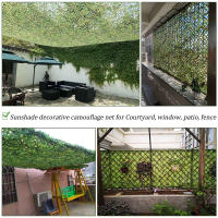 Malla De Camuflaje Militar Para Caza 1.5x3m /2x10m Red De Camuflaje Bosque Armada Entrenamiento Cubierta De Coche Sombra De Tienda Camping Protección Solar - details 4