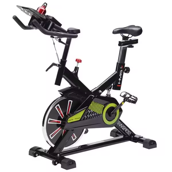SW2102 BICICLETA SPINNING HOME ALTA DURABILIDAD HMS VOLANTE 15 KG - 1