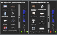 Kit De Herramientas De Reparación Profesional Galacok 154 En 1 Precisión Con 120 Destornilladores Magnéticos Tipo-C Sin Fuente De Alimentación Específica - details 3