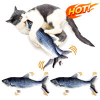 Juguete Para Perros Y Gatos Pez Eléctrico Recargable USB Simulación De Pescado Interactivo Entrenamiento Masticación Dientes Juguete Chupar Para Mascotas - details 3
