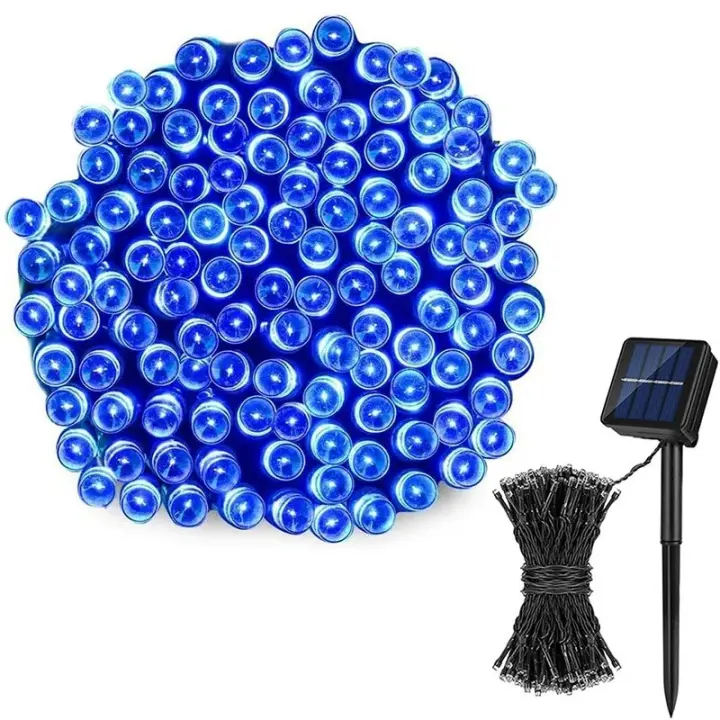 Luz De Cadena Solar LED 20/50 Para Jardín Impermeable Exterior 6V Guirnalda Para Navidad Xmas Fiesta Decoración Del Hogar - 1