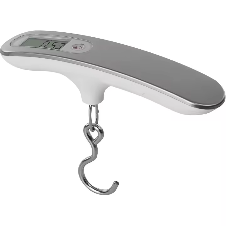 Báscula de grúa electrónica, báscula para equipaje/báscula de peso/báscula de viaje, pantalla LCD, peso máximo 50 kg - 1