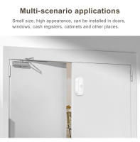 Sensor De Vibración WiFi Tuya Para Hogar Inteligente Alertas En Tiempo Real Protege Valores Compatible Con Alexa Y Google Home - details 3