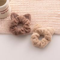 Nueva Bandeja De Cabello Con Orejas De Gato De Peluche Coreana Para Mujeres Accesorios De Cabello Elásticos De Alta Elasticidad Para Niñas Estilo De Moda - details 3