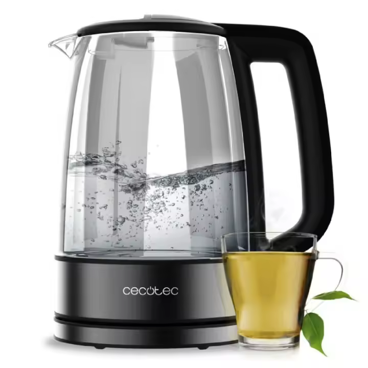 Cecotec Hervidor de agua ThermoSense 340 Clear - 1