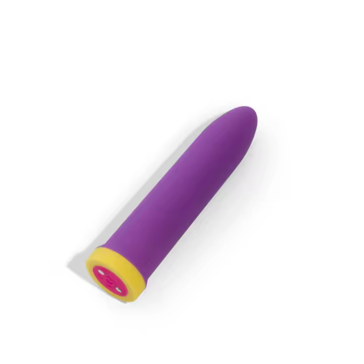 Platanomelón - Mini Vibrador con 3 Velocidades y 4 Modos, Sumergible y Recargable - Bali Lila - 1