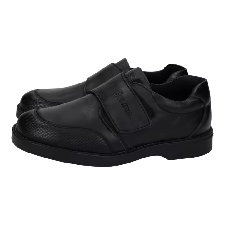Zapato Colegial marca BONINO para niño en color negro. ZAPATOS COLEGIALES - 1