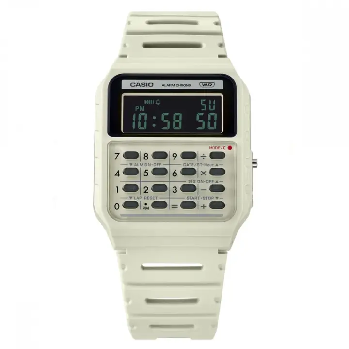 Reloj Casio Calculadora CA-53WB-8B-Alarma-Diseño Cronómetro Retro, Función de Calculadora - 1