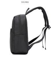 Mochila De Lona Mini Para Hombre Negro Moda Escuela Japonesa Pequeña Impermeable Con Manija Y Bolsillos Interior Capacidad Baja - details 11