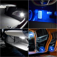 STELLA 2pcs Luz Declaración LED T10 W5w Verde Morado Rosa Blanco Rojo Amarillo Azul Azul Cristal Lámpara De Lectura Puerta DRL Universal 12V - details 3