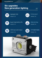 Lámpara De Camping LED COB Recargable Con Iluminación Continua Alta Brillo Exterior Portátil Magnética Emergencia Trabajo Luz De Fosa - details 1
