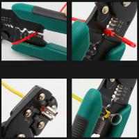 Alicates De Terminales Y Rasgadores De Cables Multifuncionales 4 En 1 Herramienta Manual Para Electricidad Accesorios De Enredado - details 0