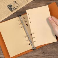 Cubierta De Cuero Vintage Para Cuaderno A6 Sin Hojas Planificador De Presupuesto Tacto De Piel De Bebé Regalo Exquisito - details 2
