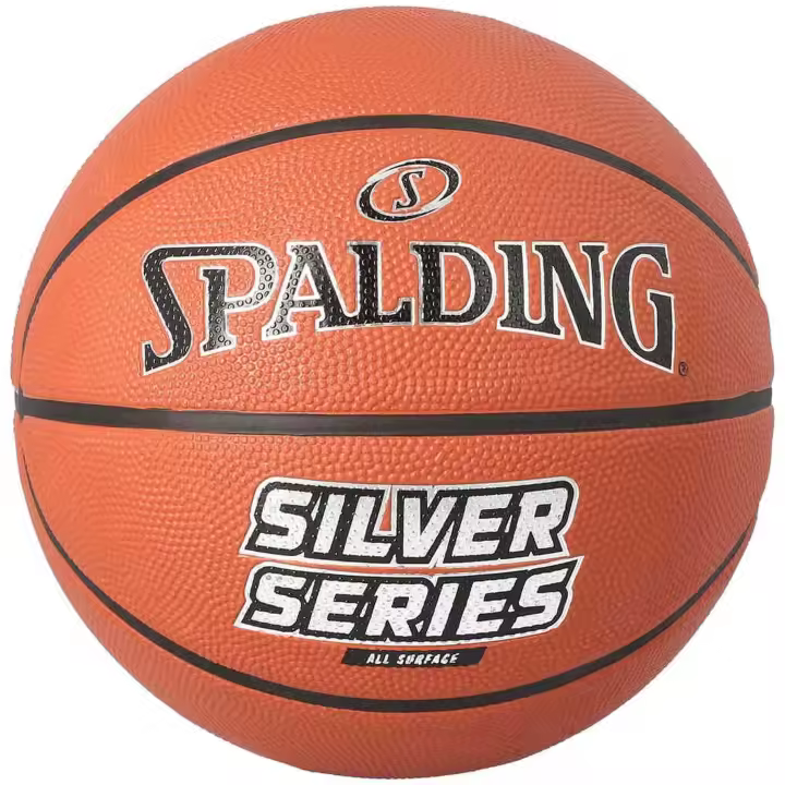 Balon de Baloncesto Spalding Silver Series para unisex en color naranja - 1