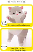 Cojín De Peluche De Gato Para Niños Juguete Suave Y Cálido Regalo De Cumpleaños Animal De Peluche Long Cat Para Niños Y Niñas - details 10