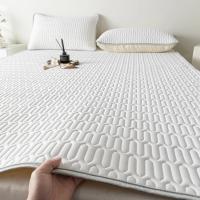 Juego De Sábanas Con Fundas Para Almohadas Cooling Ice Silk Y Látex Tejido Quilted Transpirable Para Verano Resistente Al Calor Materiales Sólidos De Poliéster 200TC - details 36