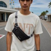 Riñonera Deportiva de Poliéster | Cinturón Ajustable | Bolsa de Correr Unisex | Diseño Ligero con Orificio para Auriculares | 4 Colores | Ideal para Deporte, Senderismo, Viajes - details 11